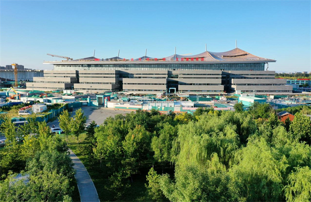 北京城市副中心圖書館、博物館、劇院同時(shí)收尾