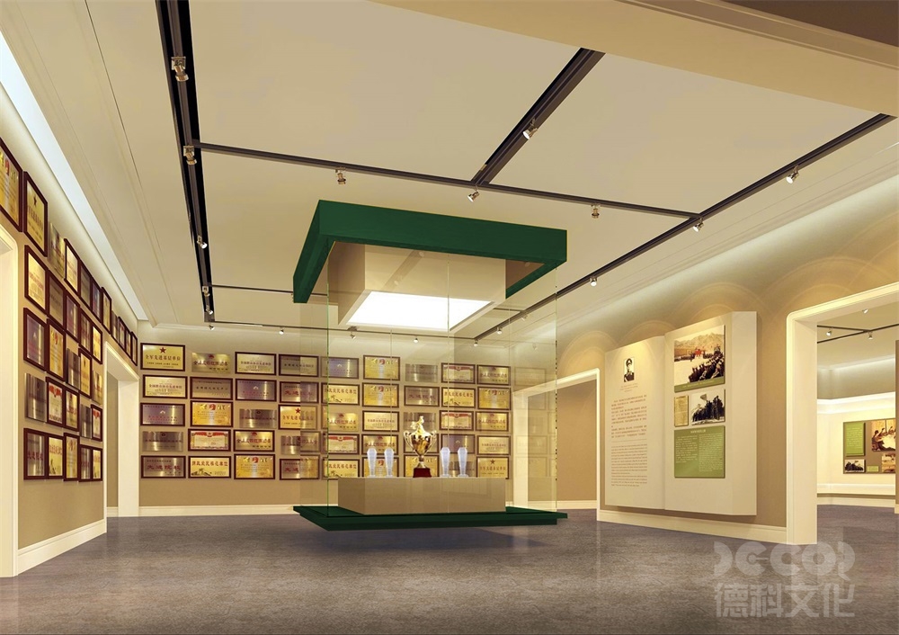 革命遺址紅色展館設(shè)計中如何展示紅色文化的時代背景和社會背景？