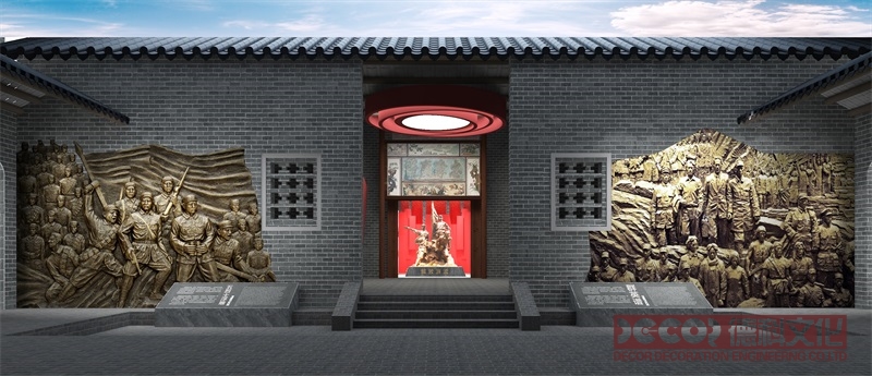 紅色展館設計的展覽區(qū)應該如何布局？